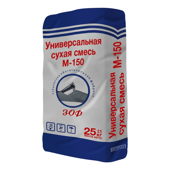 Универсальная смесь М-150  25 кг.