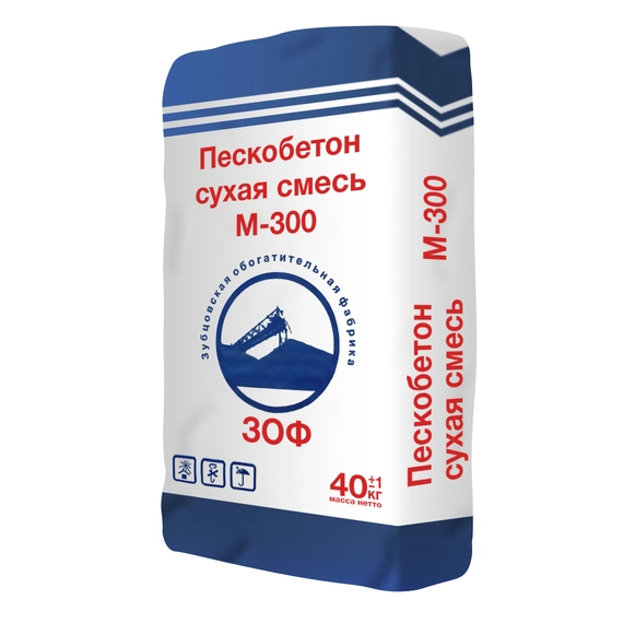 Пескобетон М-300  40 кг.