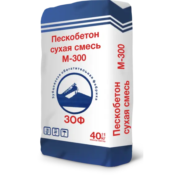 Пескобетон М-300  40 кг.